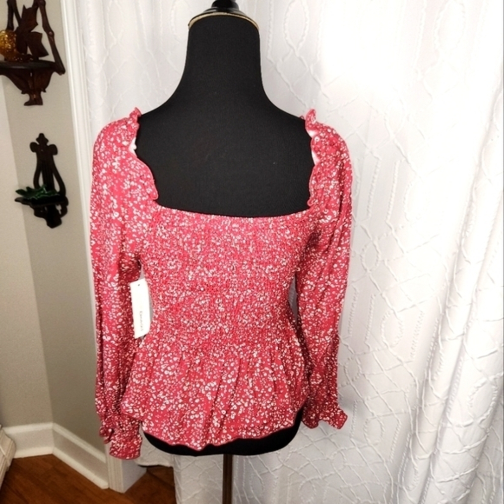 NWT Urban Romantics Off the Shoulder Crop Top Size XS